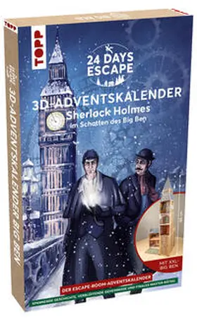 Müller |  24 DAYS ESCAPE 3D-Adventskalender - Sherlock Holmes im Schatten des Big Ben | Sonstiges |  Sack Fachmedien