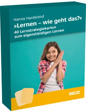 Hardeland / Frank |  »Lernen, wie geht das?« - 40 Lernstrategiekarten zum eigenständigen Lernen | Sonstiges |  Sack Fachmedien