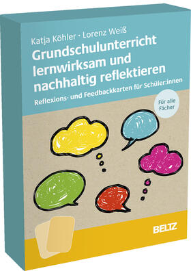 Köhler / Weiß |  Kartenset Grundschulunterricht lernwirksam und nachhaltig reflektieren | Sonstiges |  Sack Fachmedien