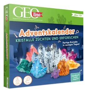 FRANZIS |  FRANZIS 67186 - GEOlino Adventskalender Kristalle züchten und erforschen | Sonstiges |  Sack Fachmedien