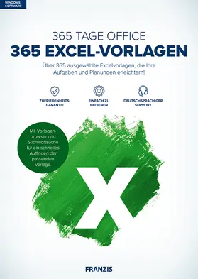 Franzis |  365 Tage Office - Mit Excel-Vorlagen durchs Jahr | Sonstiges |  Sack Fachmedien