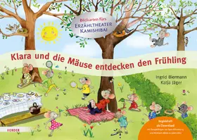 Biermann |  Klara und die Mäuse entdecken den Frühling. Bildkarten fürs Erzähltheater Kamishibai | Sonstiges |  Sack Fachmedien