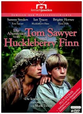  Die Abenteuer von Tom Sawyer und Huckleberry Finn - Die komplette Serie. 4 DVDs | Sonstiges |  Sack Fachmedien