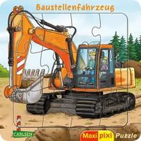 Böwer |  Maxi Pixi: Maxi-Pixi-Puzzle: Baustellenfahrzeug | Sonstiges |  Sack Fachmedien