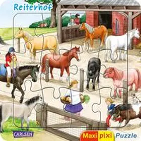 Ebert |  Maxi Pixi: Maxi-Pixi-Puzzle: Reiterhof | Sonstiges |  Sack Fachmedien