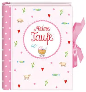  Kleines Foto-Einsteckalbum: Meine Taufe, rosa | Buch |  Sack Fachmedien