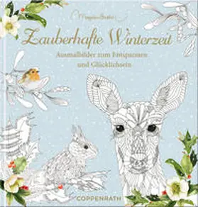  Ausmalbuch - Zauberhafte Winterzeit - Marjolein Bastin | Buch |  Sack Fachmedien