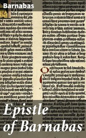 Barnabas |  Epistle of Barnabas | eBook | Sack Fachmedien