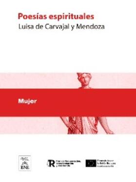 Carvajal y Mendoza | Poesías espirituales | E-Book | sack.de