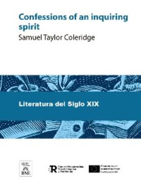 Coleridge |  Confessions of an inquiring spirit | eBook |  Sack Fachmedien