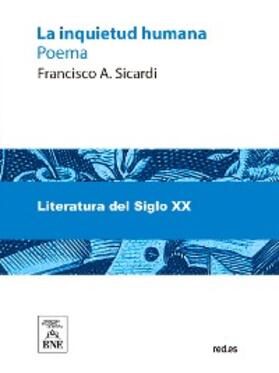 Sicardi |  La inquietud humana poema | eBook | Sack Fachmedien