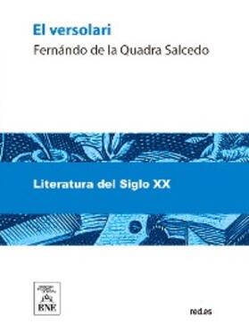 Quadra Salcedo |  El versolari | eBook |  Sack Fachmedien