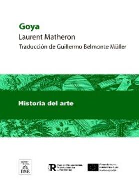 Matheron |  Goya | eBook |  Sack Fachmedien