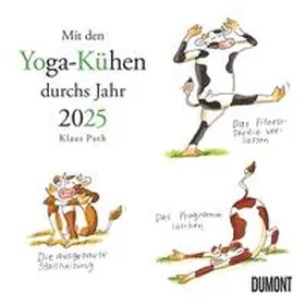 DUMONT Kalender | DUMONT - Mit den Yoga-Kühen durchs Jahr 2025 Wandkalender, 23x23cm, Kalender mit den Yoga-Kühen von Klaus Puths, quadratischer Kalender mit deutschem Kalendarium | Sonstiges | 425-080965303-7 | sack.de