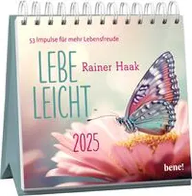 Haak |  Wochenkalender 2025: Lebe leicht | Sonstiges |  Sack Fachmedien