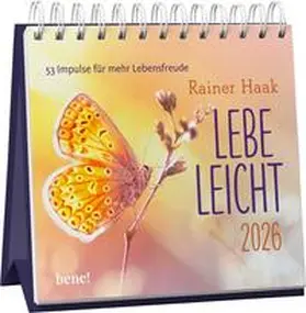 Haak |  Wochenkalender 2026: Lebe leicht | Sonstiges |  Sack Fachmedien