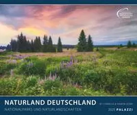 PALAZZI Kalender |  PALAZZI - Naturland Deutschland 2025 Wandkalender, 60x50cm, Posterkalender mit schönen Bildern aus Nationalsparks und Naturschutzgebieten, Felder, Wiesen und Wälder, internationales Kalendarium | Sonstiges |  Sack Fachmedien