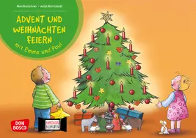 Lehner |  Advent und Weihnachten feiern mit Emma und Paul. Kamishibai Bildkartenset | Sonstiges |  Sack Fachmedien