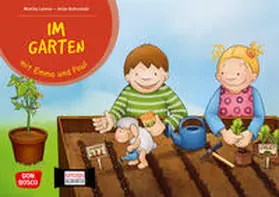 Lehner |  Im Garten mit Emma und Paul. Kamishibai Bildkartenset | Buch |  Sack Fachmedien