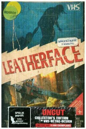  Leatherface (Uncut) - Limited Collector's Edition im VHS-Design. Blu-ray + DVD | Sonstiges |  Sack Fachmedien