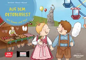 Klement / Maywald |  Auf dem Oktoberfest mit Emma und Paul. Kamishibai Bildkartenset | Sonstiges |  Sack Fachmedien