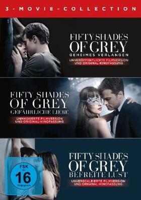 James |  Fifty Shades of Grey -  3 Movie - Collection | Sonstiges |  Sack Fachmedien