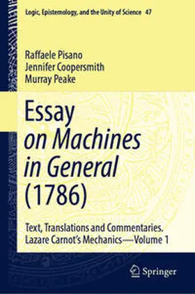 Pisano / Coopersmith / Peake |  Essay on Machines in General (1786) | eBook | Sack Fachmedien