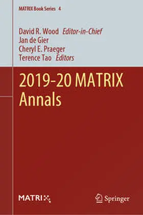 de Gier / Praeger / Tao |  2019-20 MATRIX Annals | eBook | Sack Fachmedien