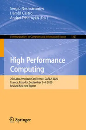 Nesmachnow / Castro / Tchernykh | High Performance Computing | E-Book | sack.de