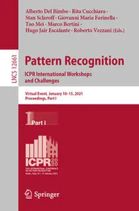 Del Bimbo / Cucchiara / Sclaroff |  Pattern Recognition. ICPR International Workshops and Challenges | eBook | Sack Fachmedien