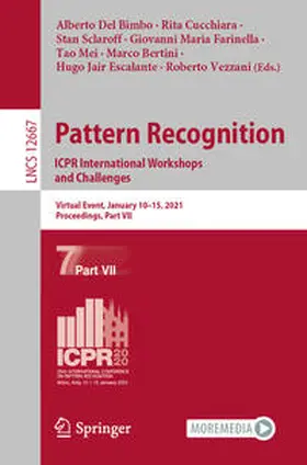 Del Bimbo / Cucchiara / Sclaroff |  Pattern Recognition. ICPR International Workshops and Challenges | eBook | Sack Fachmedien