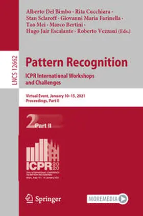 Del Bimbo / Cucchiara / Sclaroff |  Pattern Recognition. ICPR International Workshops and Challenges | eBook | Sack Fachmedien