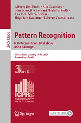 Del Bimbo / Cucchiara / Sclaroff |  Pattern Recognition. ICPR International Workshops and Challenges | eBook | Sack Fachmedien