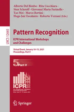 Del Bimbo / Cucchiara / Sclaroff |  Pattern Recognition. ICPR International Workshops and Challenges | eBook | Sack Fachmedien