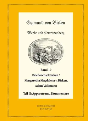 Laufhütte / Schuster |  Der Briefwechsel zwischen Sigmund von Birken und Margaretha Magdalena  von Birken und Adam Volkmann | eBook | Sack Fachmedien