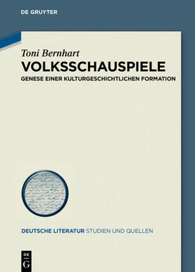 Bernhart |  Volksschauspiele | eBook | Sack Fachmedien
