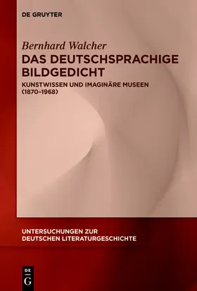 Walcher |  Das deutschsprachige Bildgedicht | eBook | Sack Fachmedien