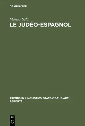 Sala |  Le Judéo-Espagnol | eBook | Sack Fachmedien