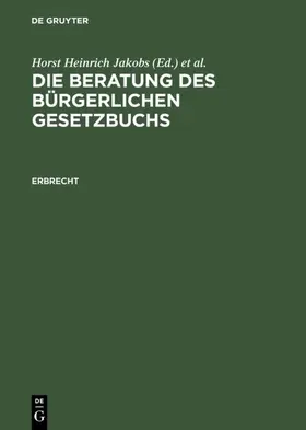 Jakobs / Schubert |  Erbrecht | eBook | Sack Fachmedien