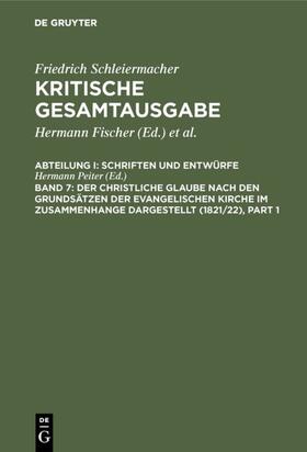 Peiter |  Der christliche Glaube nach den Grundsätzen der evangelischen Kirche im Zusammenhange dargestellt (1821/22) | eBook | Sack Fachmedien