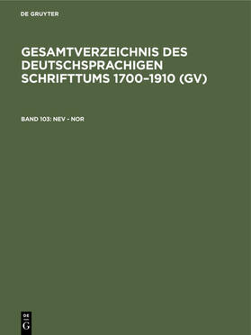 Schmuck / Gorzny / Geils |  Nev - Nor | eBook | Sack Fachmedien
