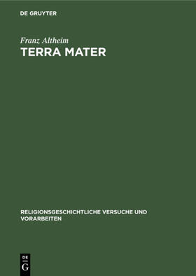 Altheim |  Terra mater | eBook | Sack Fachmedien