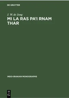 Jong |  Mi la ras pa’i rnam thar | eBook | Sack Fachmedien