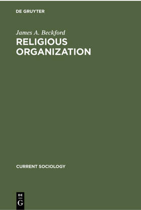 Beckford |  Religious Organization | eBook | Sack Fachmedien