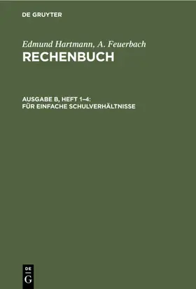 Hartmann / Feuerbach |  Für einfache Schulverhältnisse | eBook | Sack Fachmedien