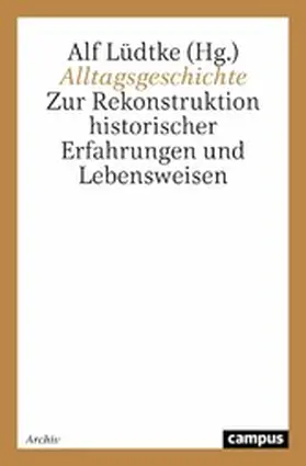 Lüdtke | Alltagsgeschichte | E-Book | sack.de