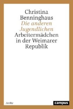 Benninghaus |  Die anderen Jugendlichen | eBook | Sack Fachmedien