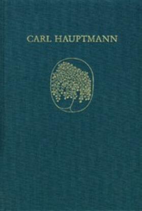 Hauptmann / Czarnecka / Roloff |  Carl Hauptmann: Sämtliche Werke / Band XVI,1-2: Briefe II | eBook | Sack Fachmedien