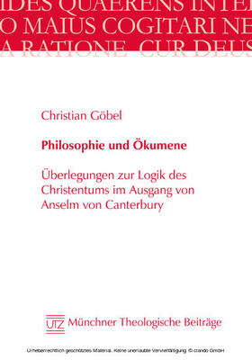 Göbel |  Philosophie und Ökumene | eBook | Sack Fachmedien