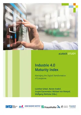 Wahlster / Schuh / Anderl |  Industrie 4.0 Maturity Index | eBook | Sack Fachmedien